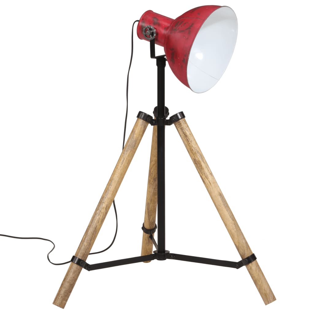 kopott piros fali lámpa 25 W 75x75x90-150 cm E27