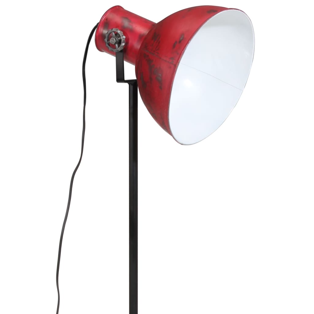 kopott piros fali lámpa 25 W 75x75x90-150 cm E27