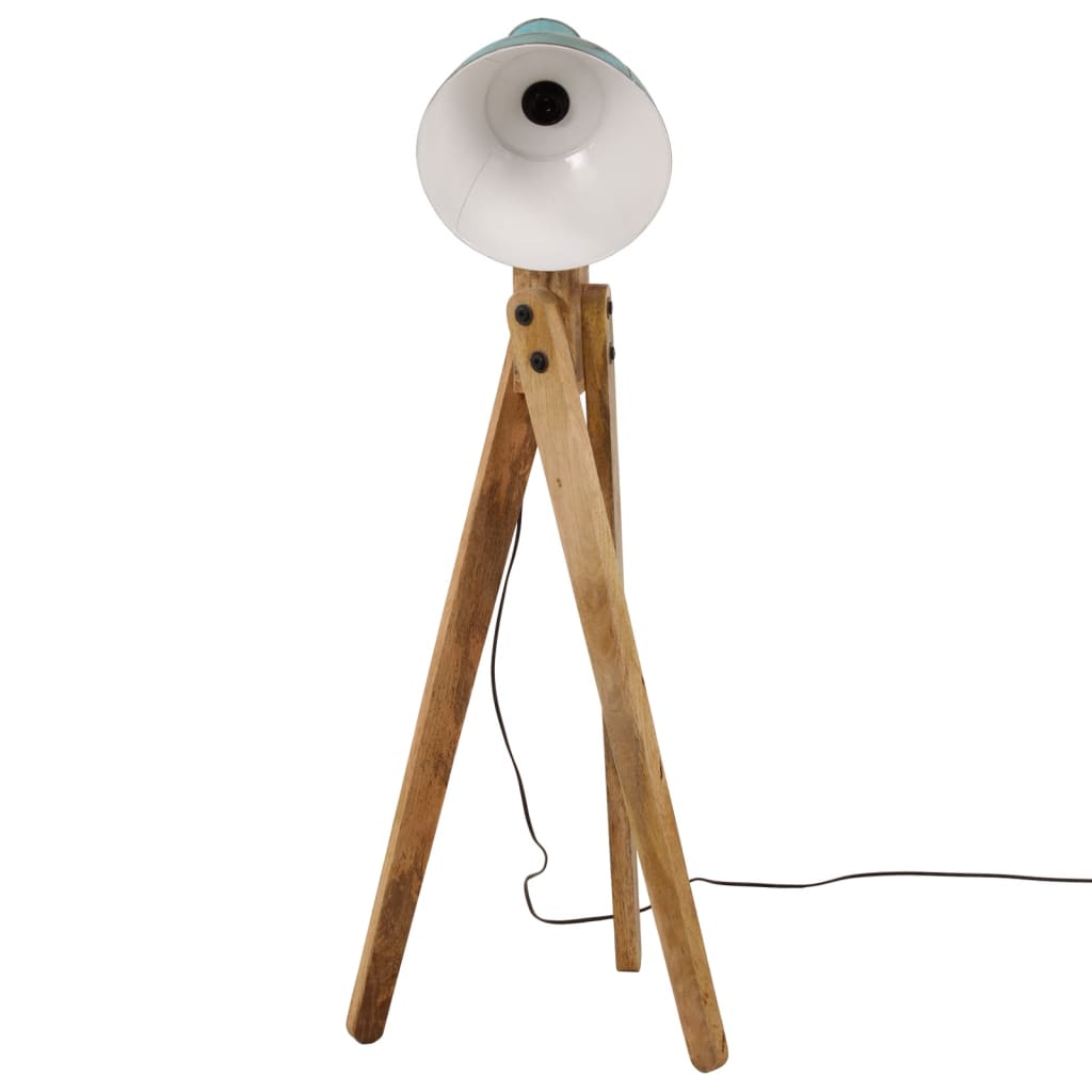kopott kék állólámpa 25 W 45x45x120 cm E27