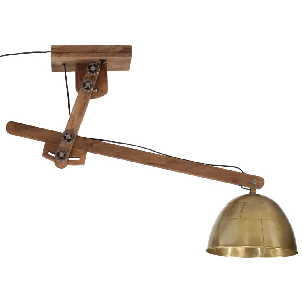 antik sárgaréz mennyezeti lámpa 25 W 105x30x65-108 cm E27