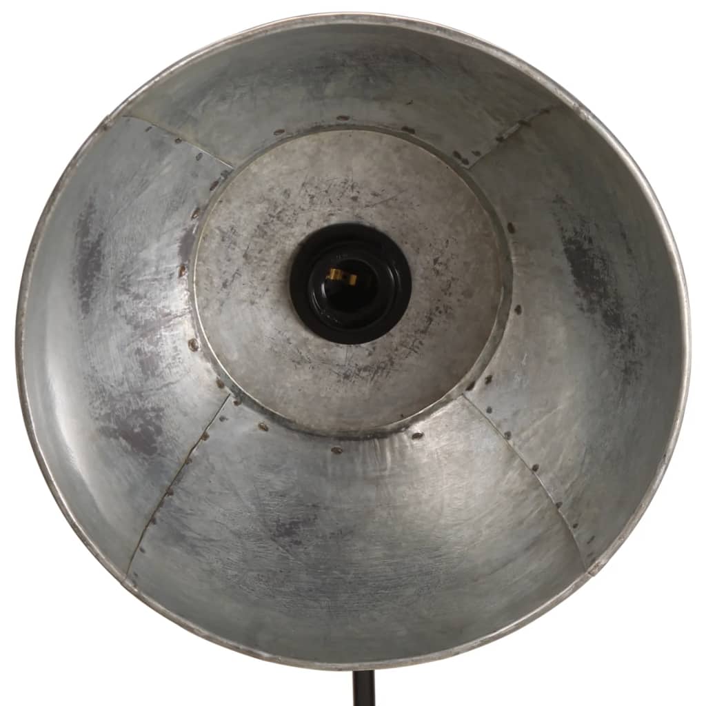 vintage ezüst állólámpa 25 W 150 cm E27