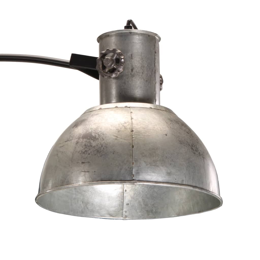 vintage ezüst állólámpa 25 W 150 cm E27