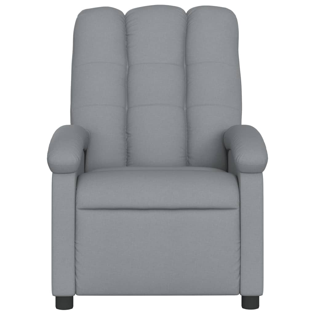 világosszürke szövet relaxfotel