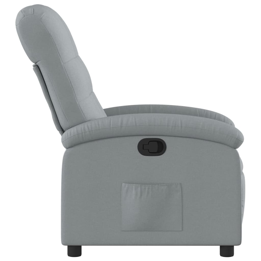 világosszürke szövet relaxfotel