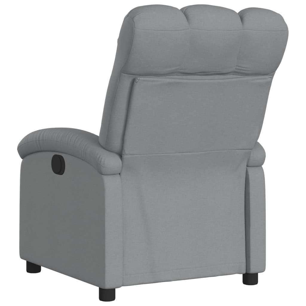 világosszürke szövet relaxfotel