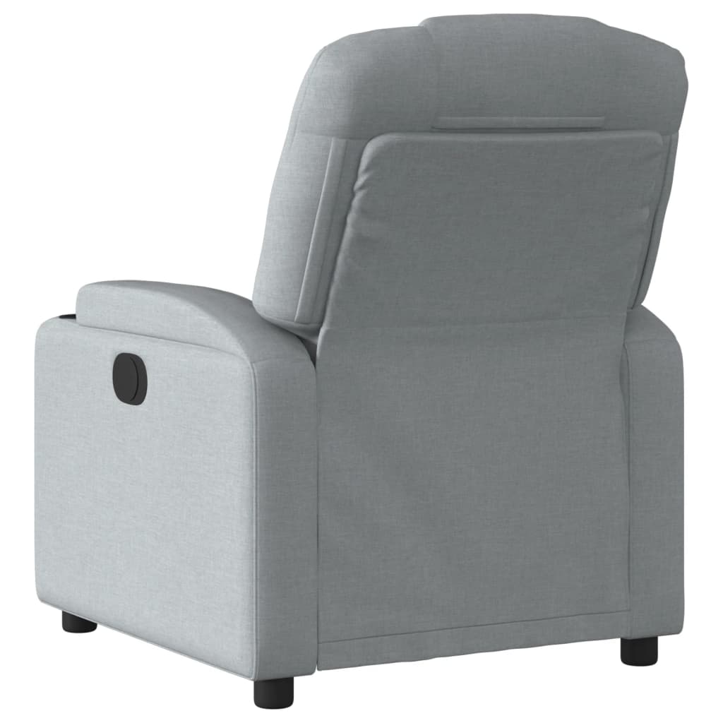 világosszürke szövet relaxfotel