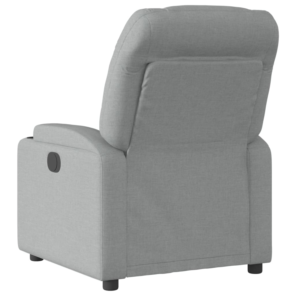 világosszürke szövet relaxfotel
