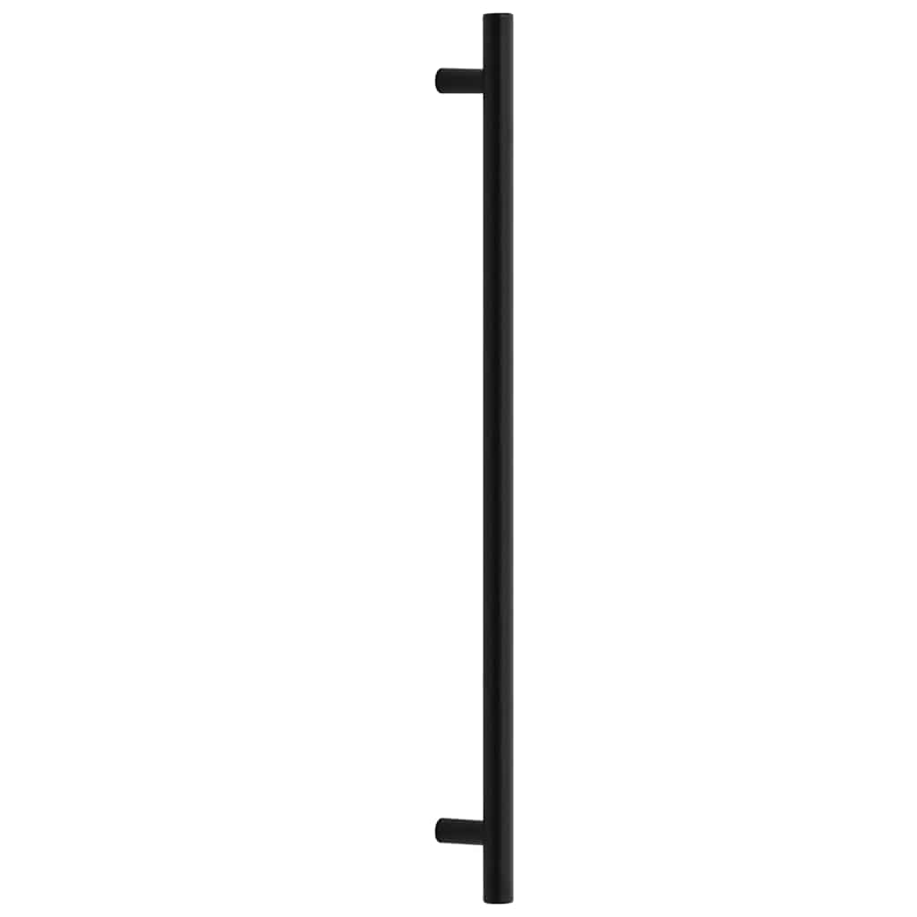 5 db fekete rozsdamentes acél szekrényfogantyú 480 mm