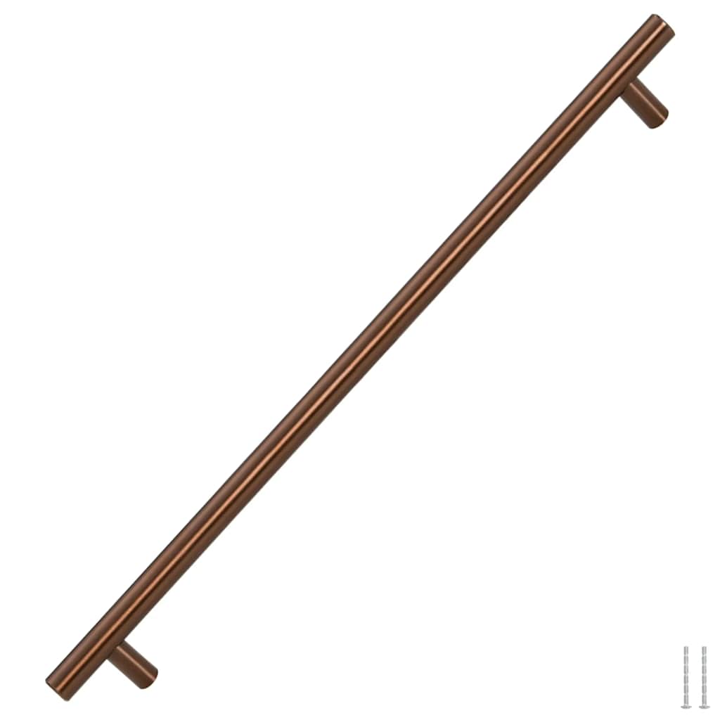 5 db bronz rozsdamentes acél szekrényfogantyú 480 mm