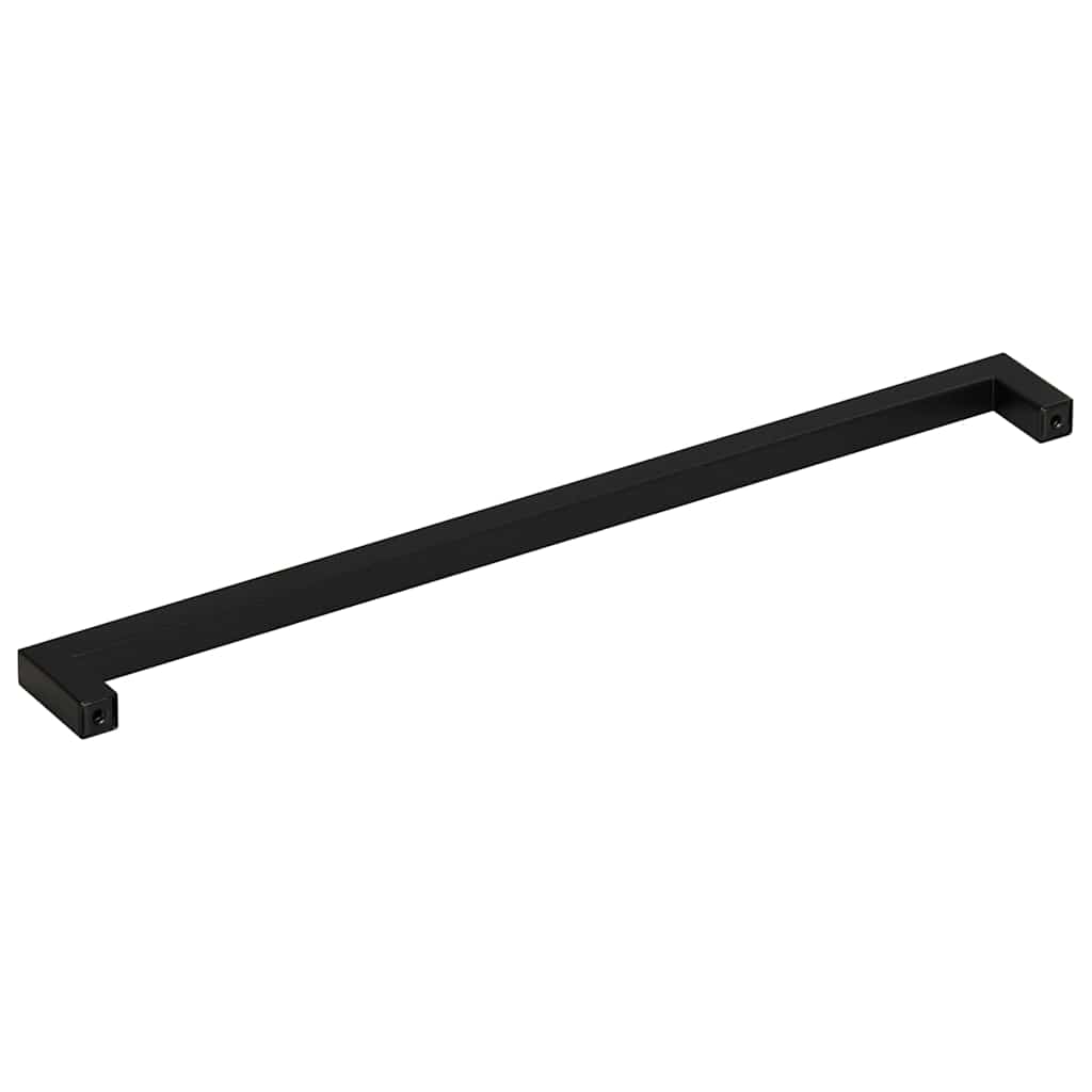 5 db fekete rozsdamentes acél szekrényfogantyú 320 mm