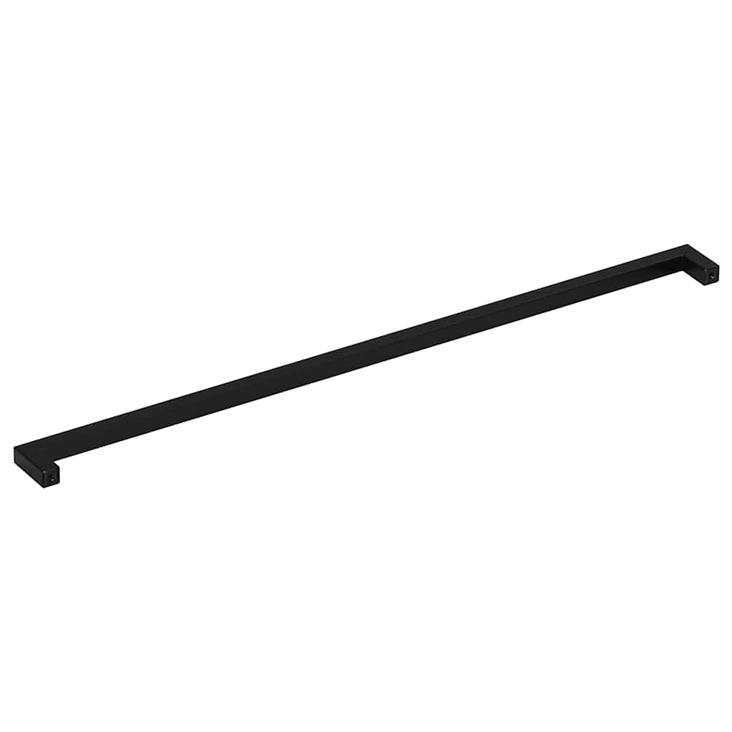 5 db fekete rozsdamentes acél szekrényfogantyú 480 mm