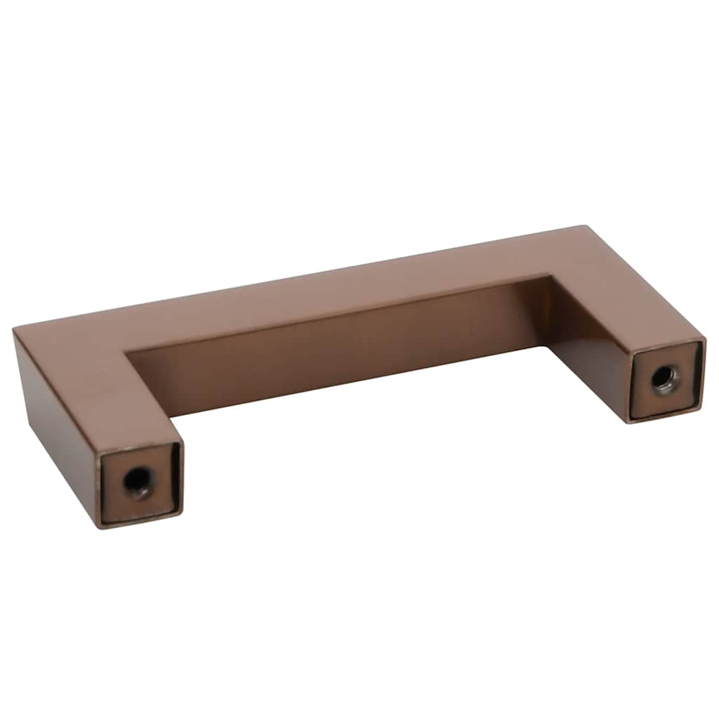 10 db bronz rozsdamentes acél szekrényfogantyú 96 mm
