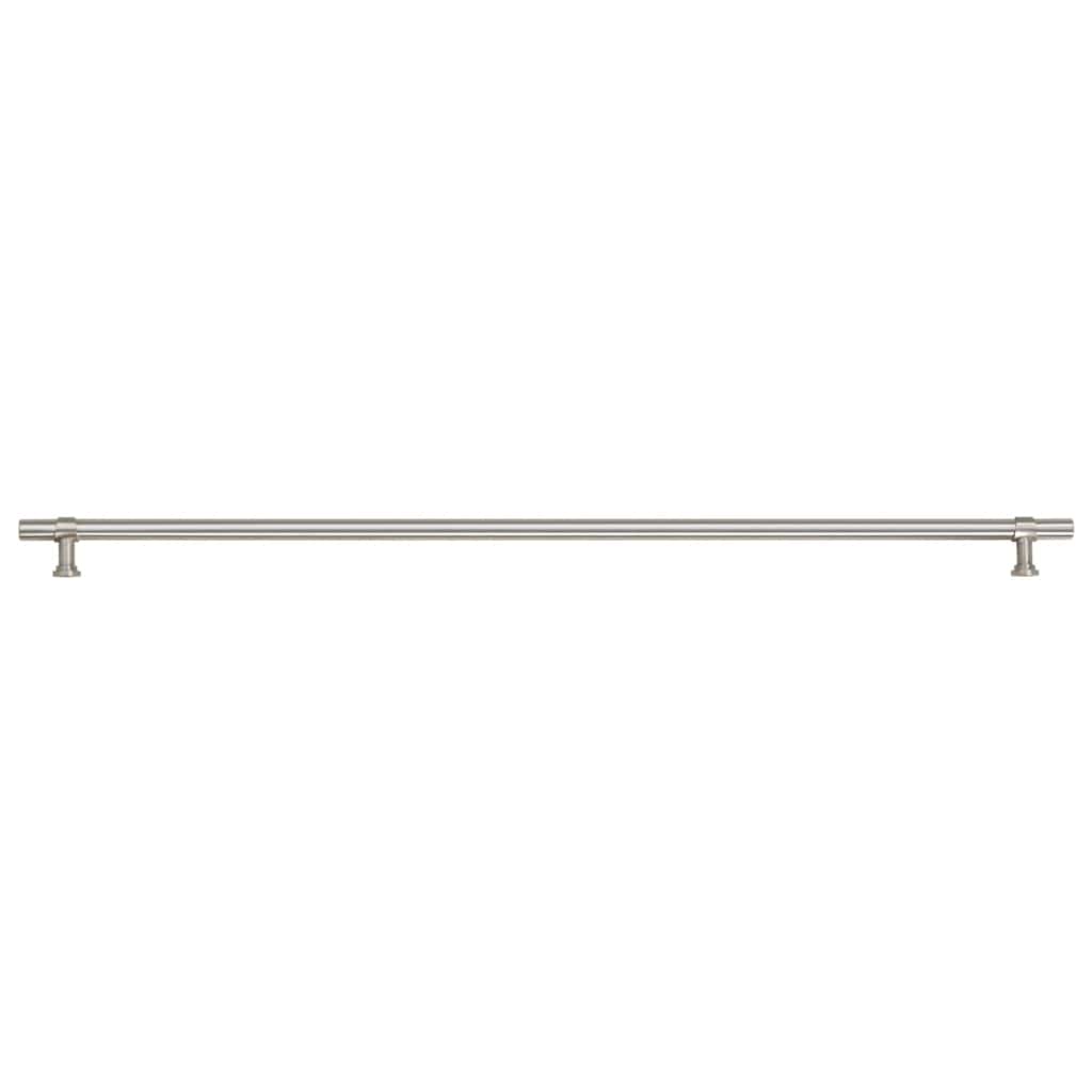 5 db ezüst rozsdamentes acél szekrényfogantyú 480 mm