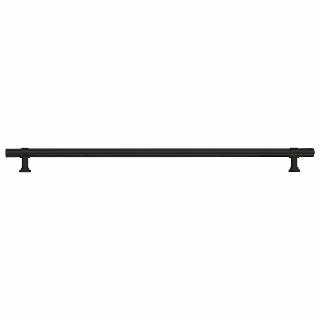 5 db fekete rozsdamentes acél szekrényfogantyú 320 mm