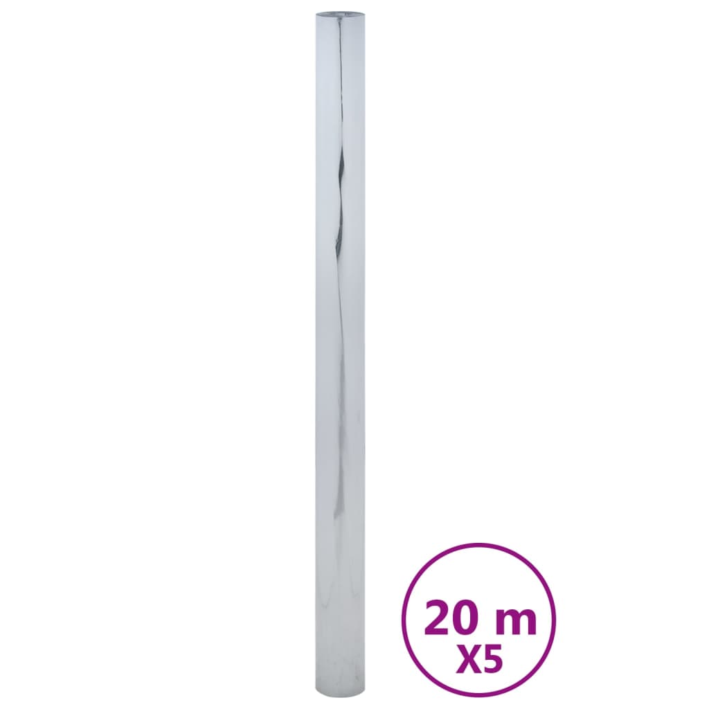 5 db ezüst PVC fényvisszaverő statikus napsugárzás elleni fólia