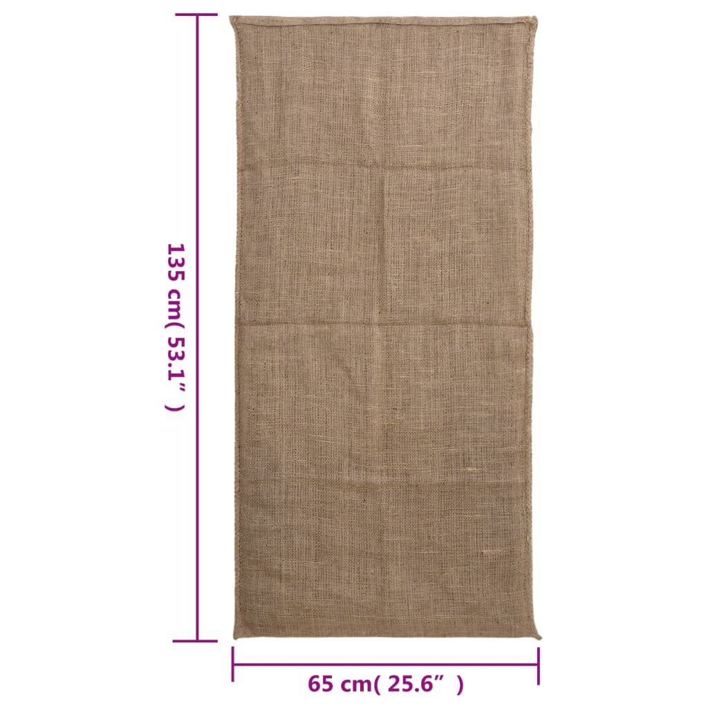 5 db jutazsák 65 x 135 cm 100% juta 220 gsm