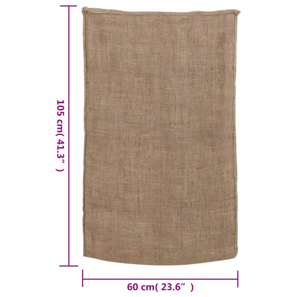 30 db jutazsák 60 x 105 cm 100% juta 220 g/m2