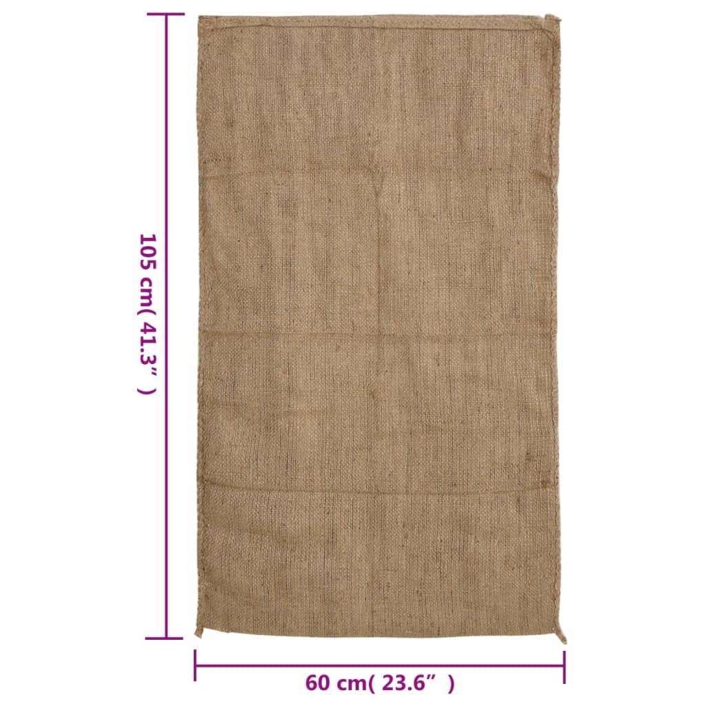 30 db jutazsák 60 x 105 cm 100% juta 340 g/m2