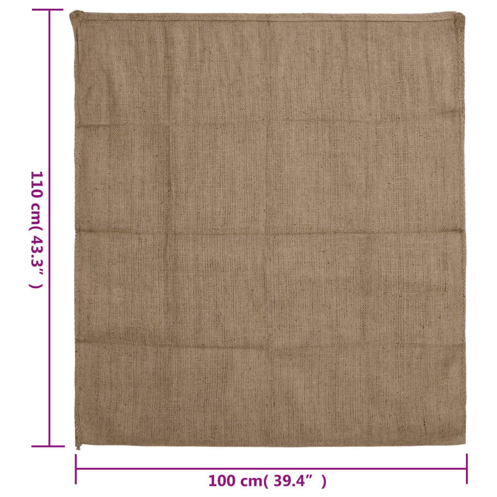 30 db jutazsák 100 x 110 cm 100% juta 340 g/m2