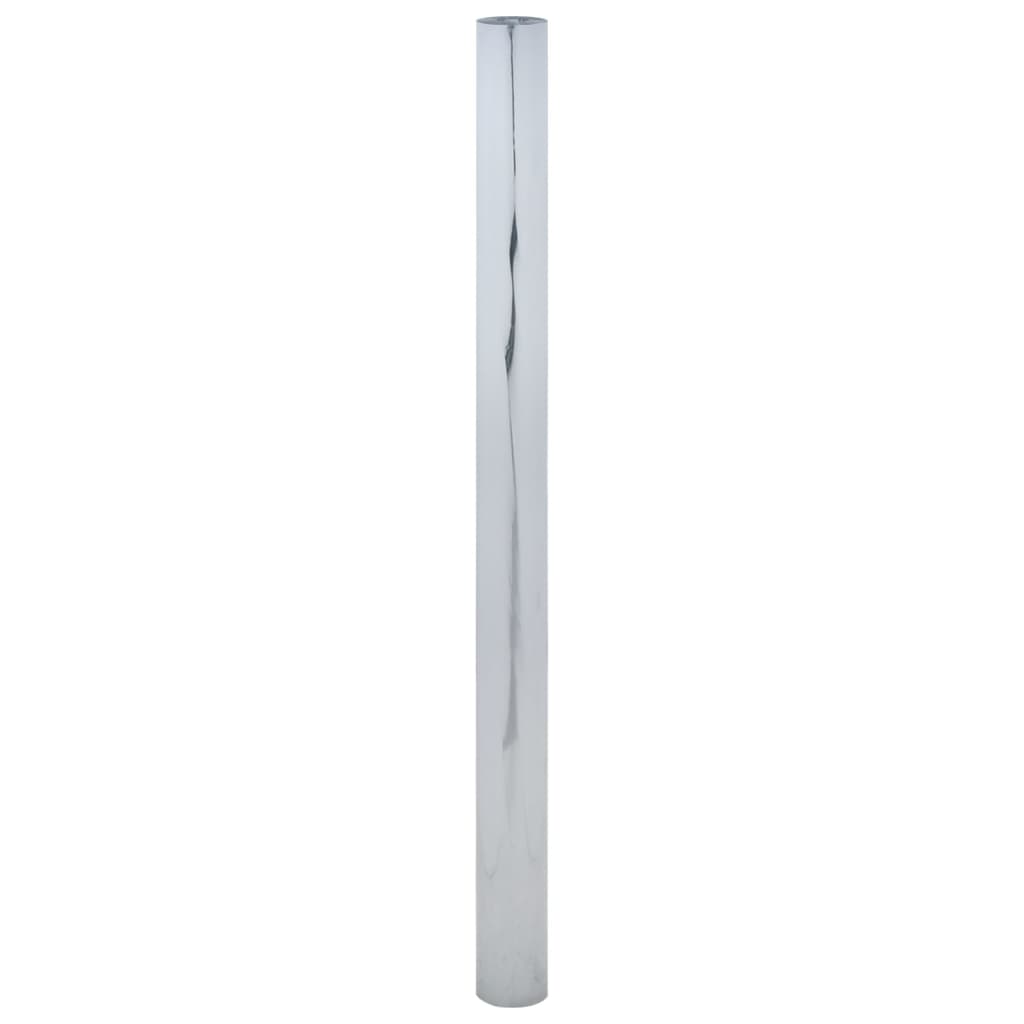 ezüst PVC tükröző statikus napsugárzás elleni fólia 60 x2000 cm