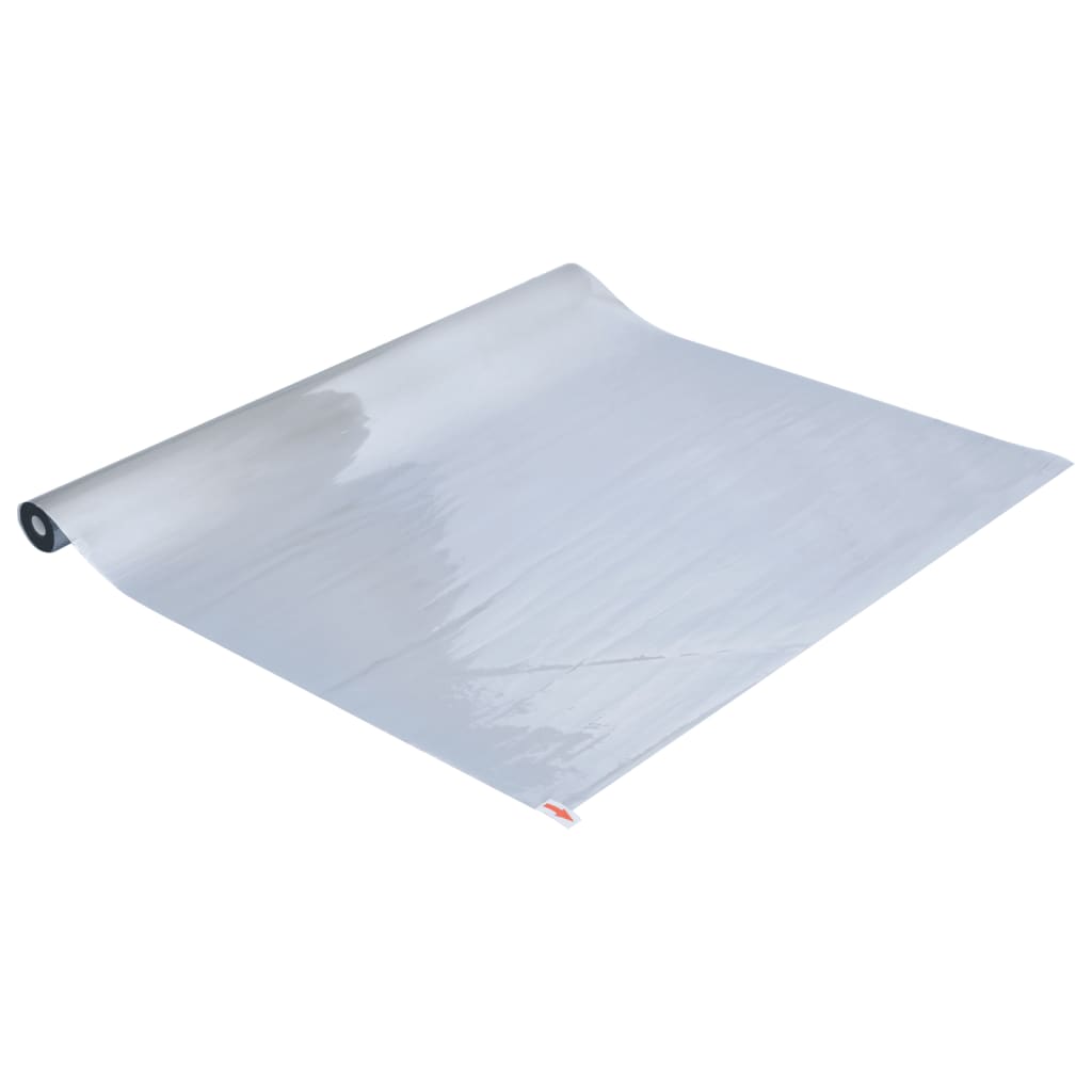 ezüst PVC tükröző statikus napsugárzás elleni fólia 60 x2000 cm