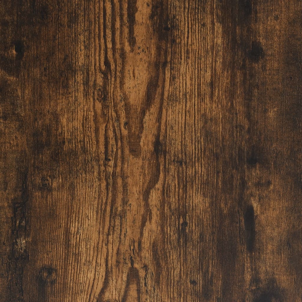 füstös tölgy színű szerelt fa mosógéppolc 67 x 25 x 163 cm