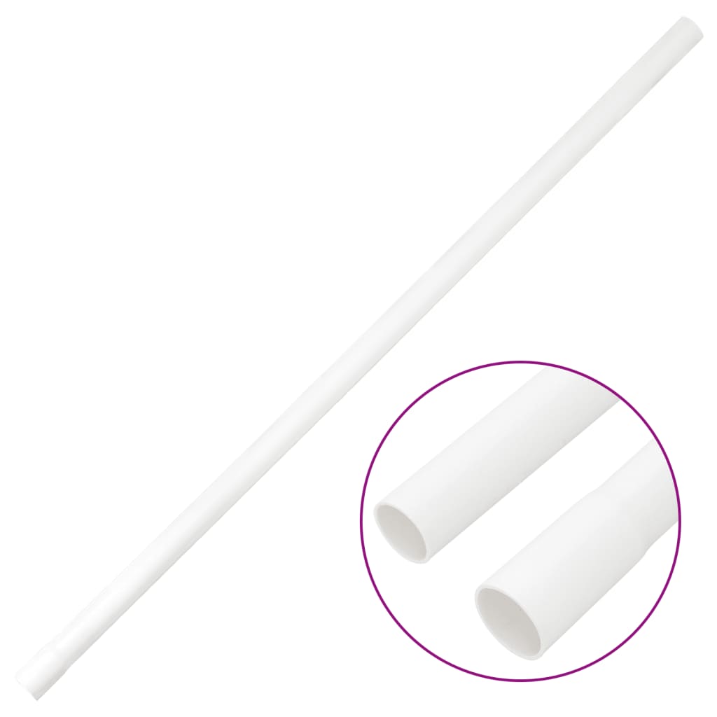 PVC kábelcsatornák kapcsokkal Ø20 mm 10 m
