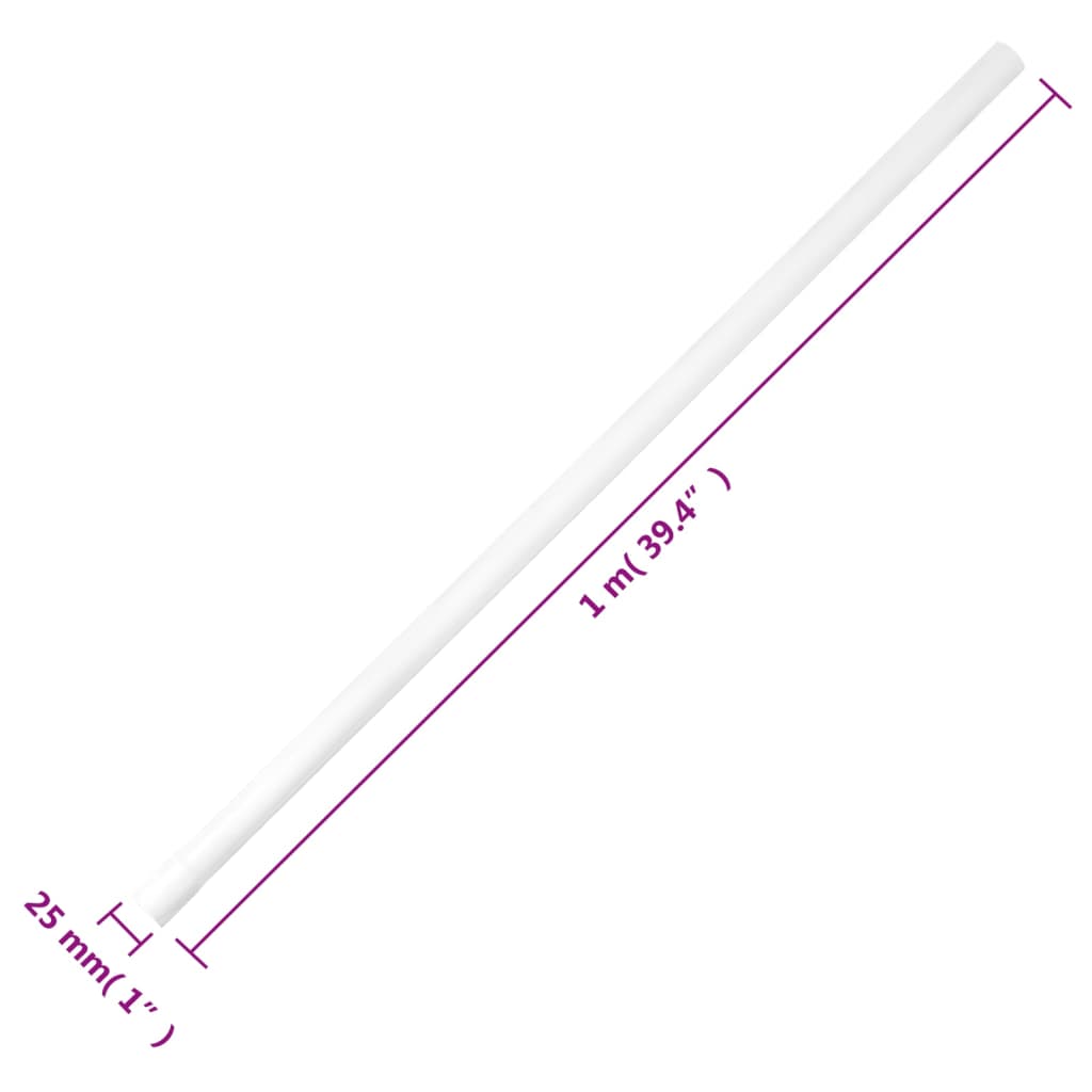 PVC kábelcsatornák kapcsokkal Ø25 mm 10 m