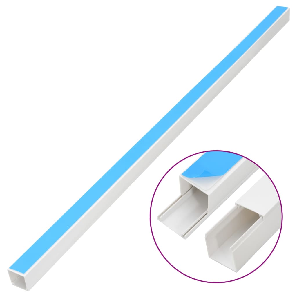öntapadós PVC kábelcsatorna 30 x 15 mm 10 m