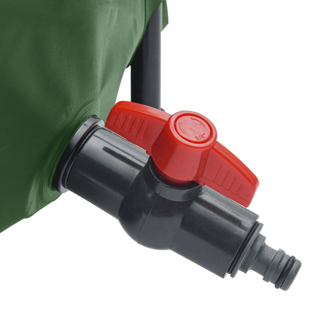 összecsukható PVC víztartály csappal 380 L