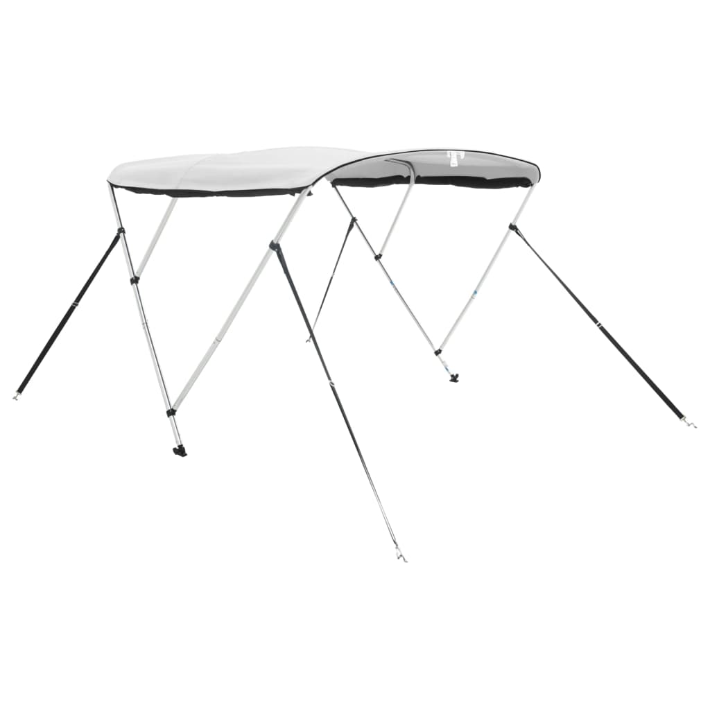 háromágú bimini tető hálós oldalfalakkal 183x(154-167)x137 cm