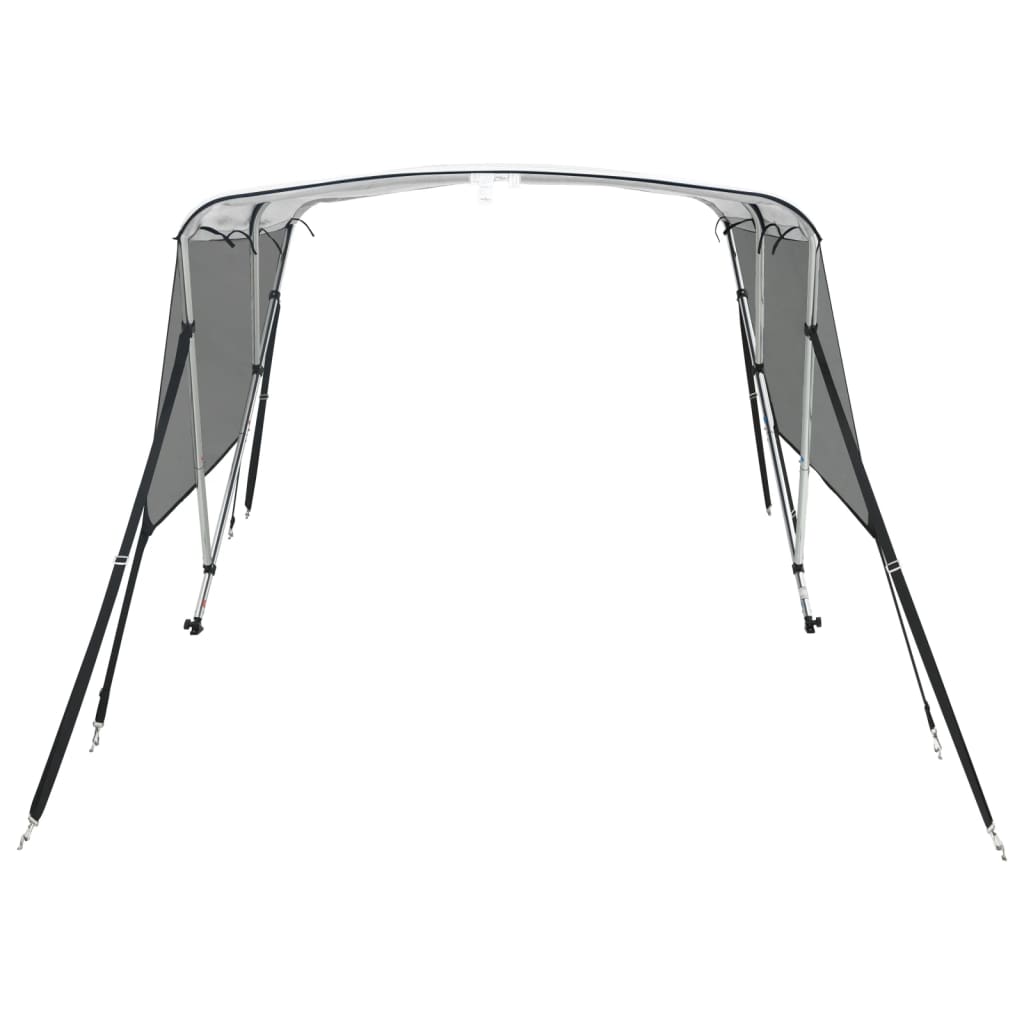háromágú bimini tető hálós oldalfalakkal 183x(154-167)x137 cm