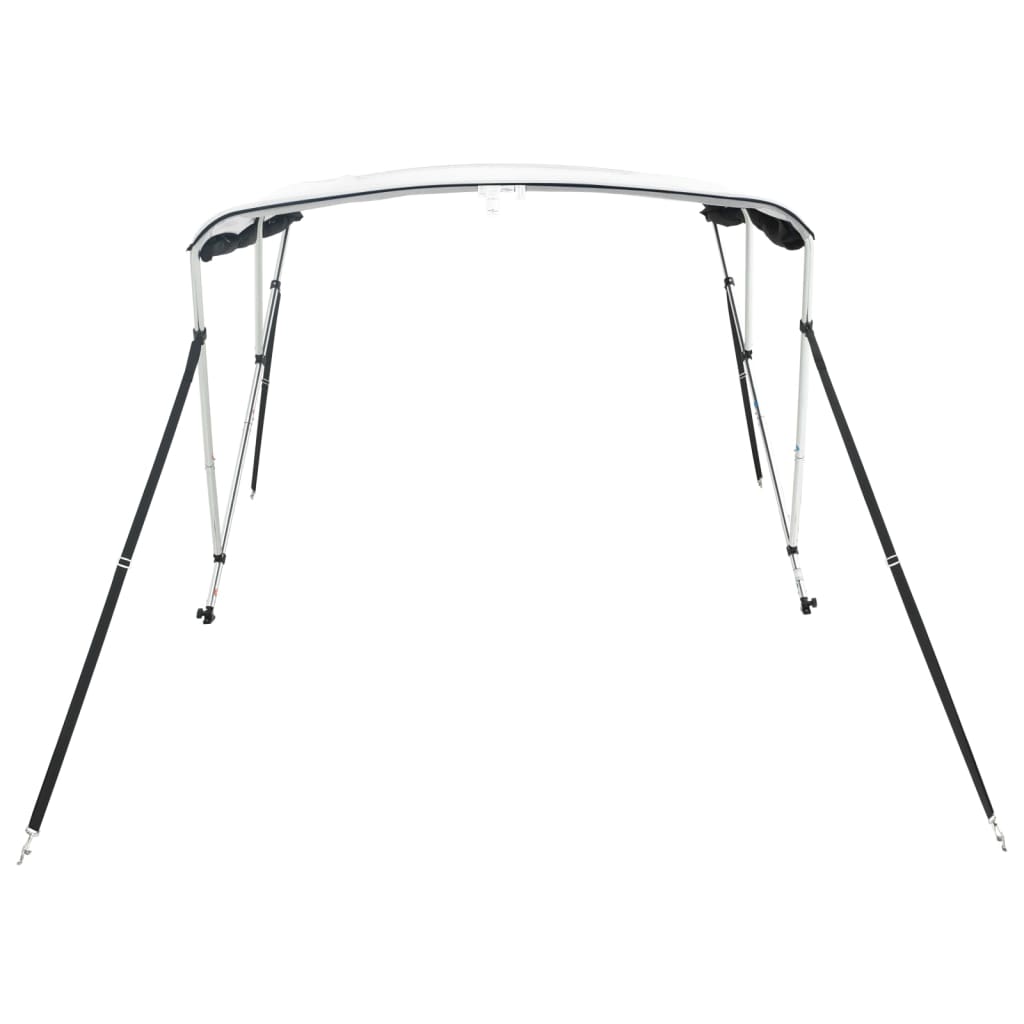 háromágú bimini tető hálós oldalfalakkal 183x(154-167)x137 cm