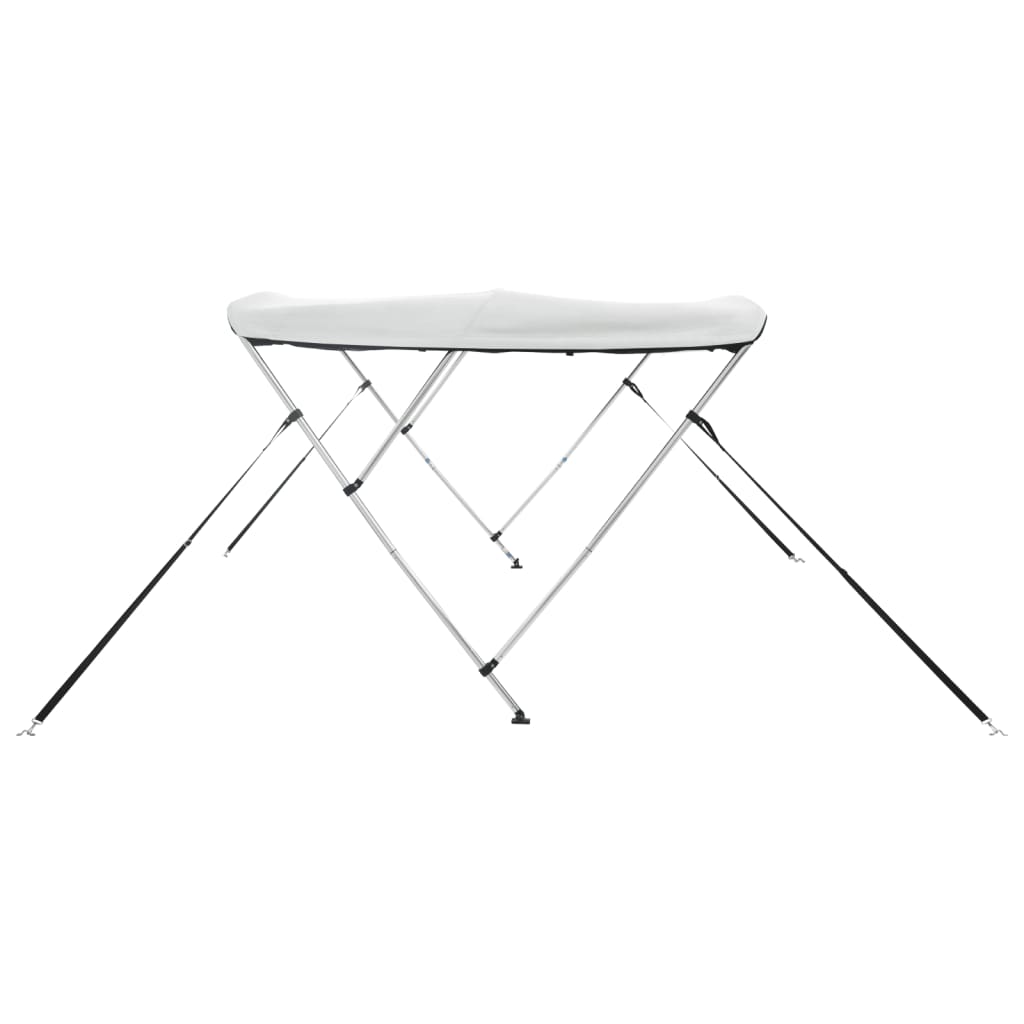háromágú bimini tető hálós oldalfalakkal 183x(154-167)x137 cm