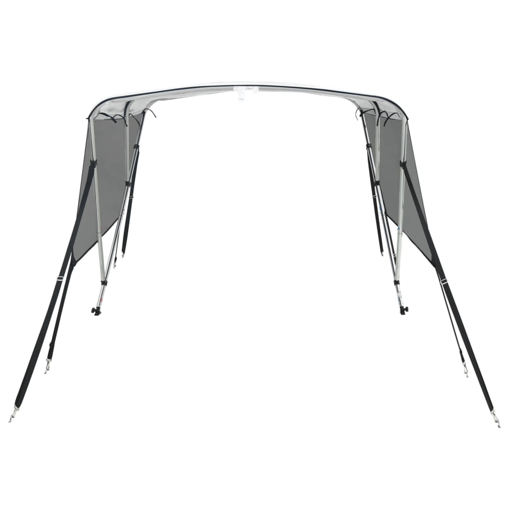 háromágú bimini tető hálós oldalfalakkal 183x(170-182)x137 cm