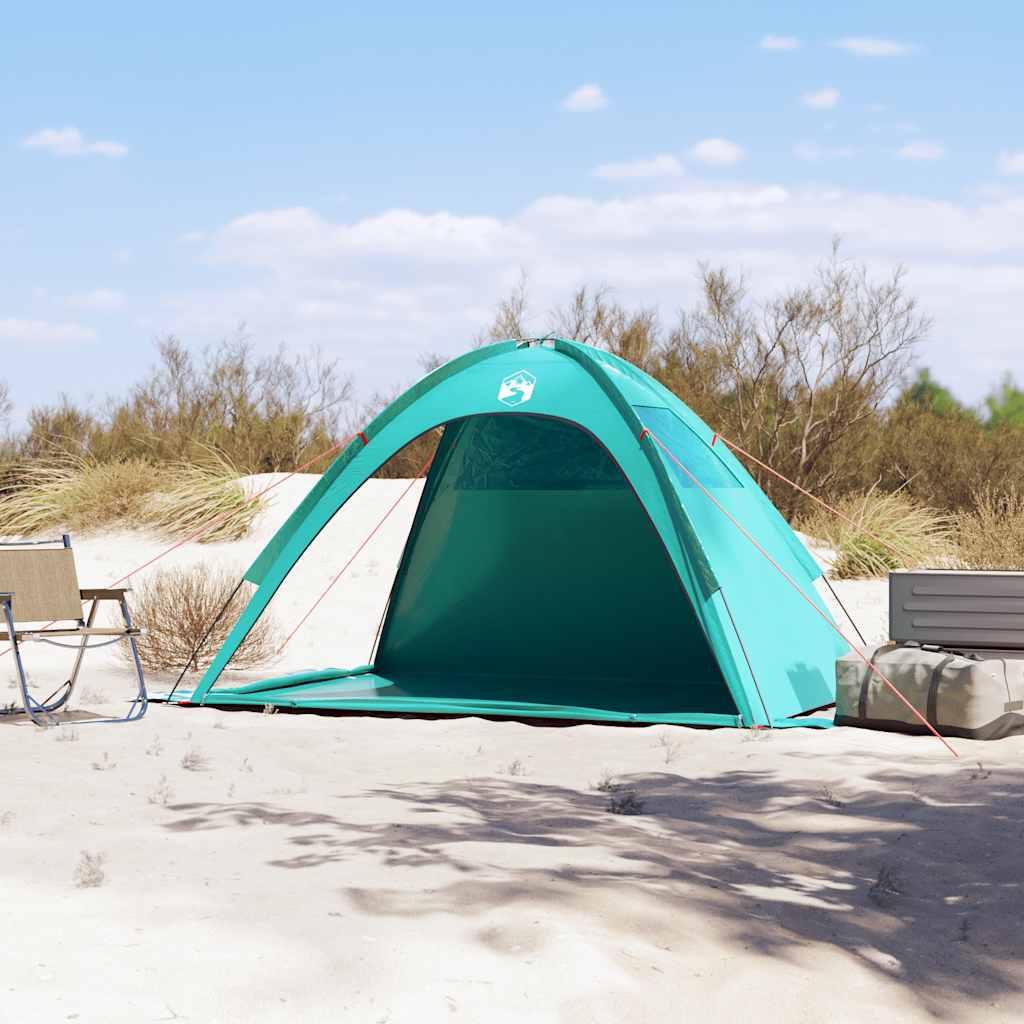 tengerzöld vízálló strandsátor
