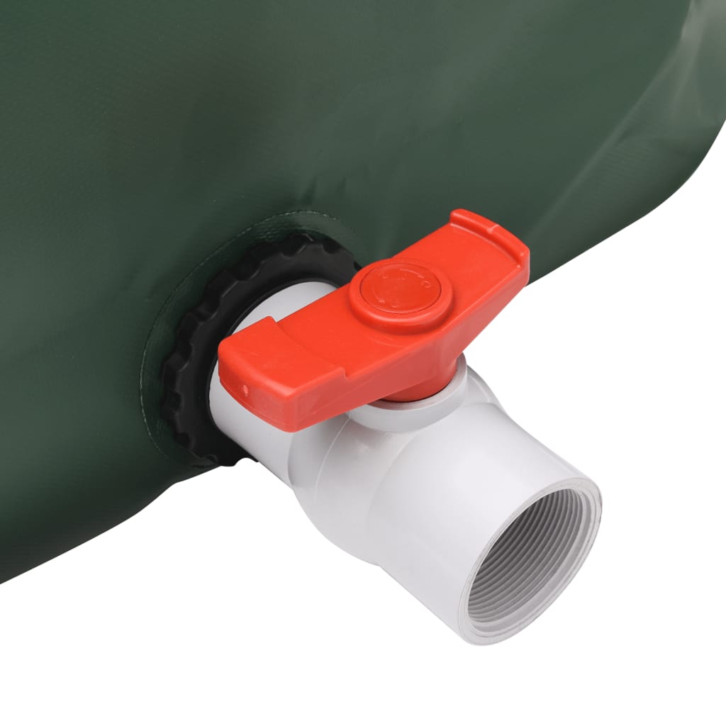 összecsukható PVC víztartály csappal 670 L