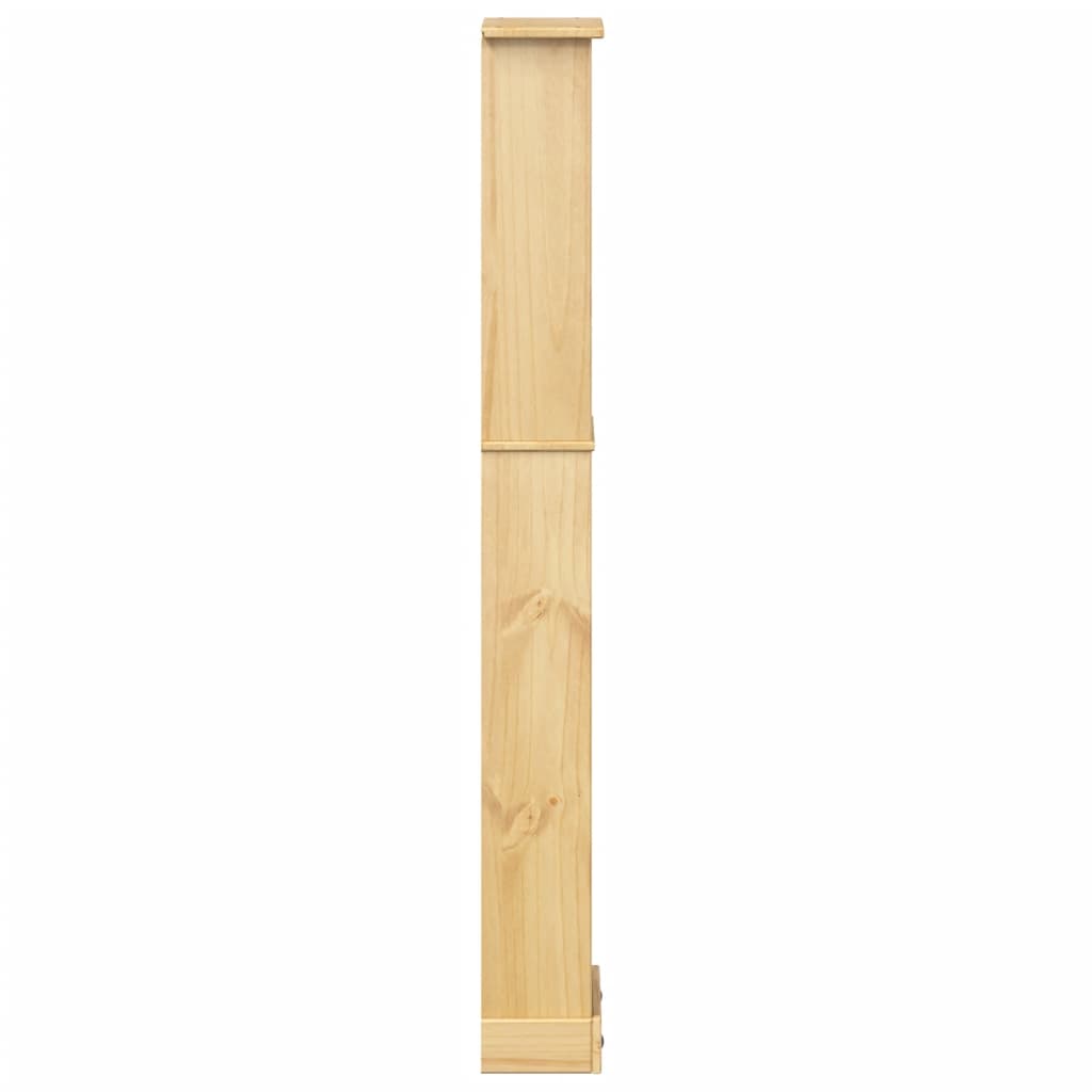 Corona tömör fenyőfa könyvszekrény 46 x 20 x 170 cm