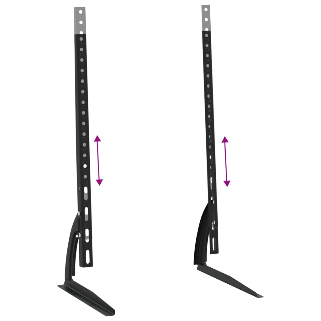 2 db TV-állvány 37"-75" képernyőhöz max VESA 600x400 mm 45 kg