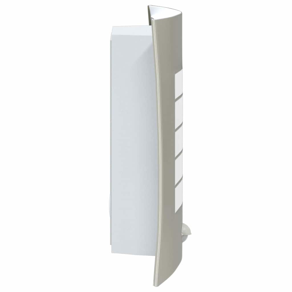 Kültéri Fali Lámpák 2 pcs Ezüst 23.5 x 10.5 x 26 cm