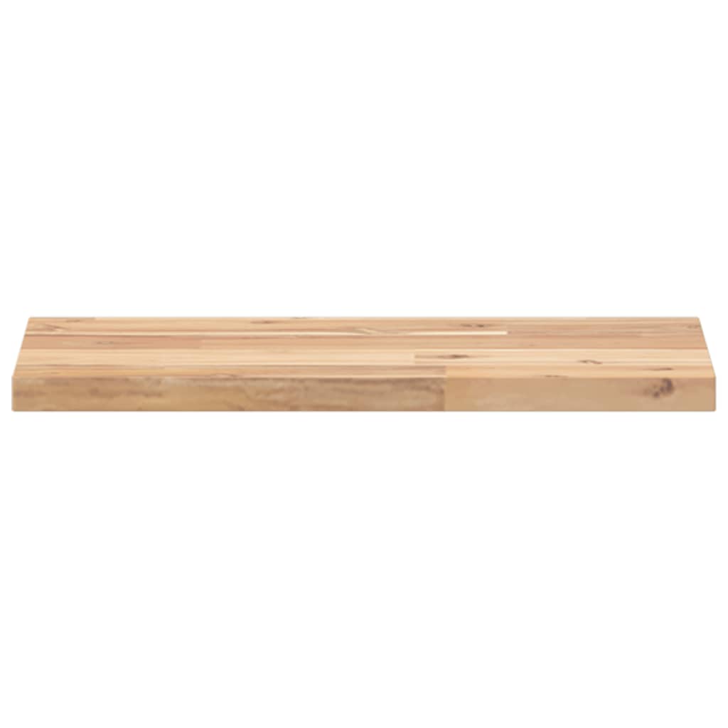 kezeletlen tömör akácfa lebegő polc 40 x 20 x 2 cm