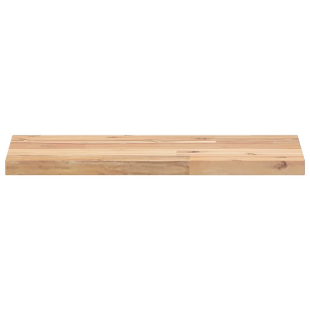 4 db kezeletlen tömör akácfa függőpolc 40 x 20 x 2 cm