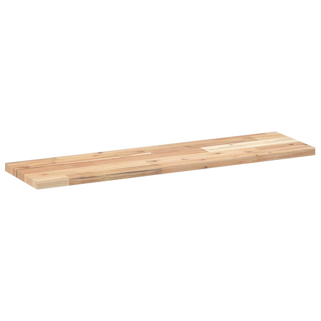 3 db kezeletlen tömör akácfa függőpolc 80 x 20 x 2 cm