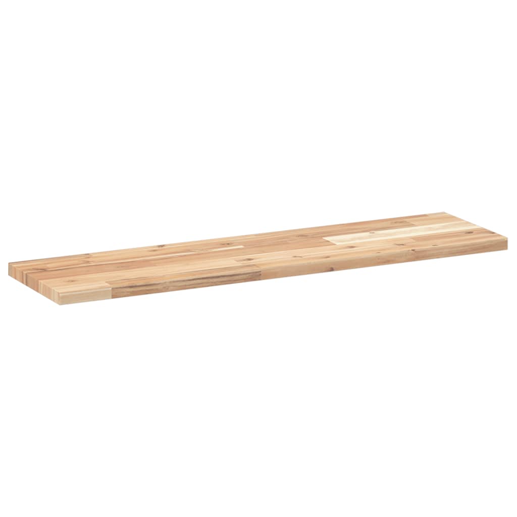 3 db kezeletlen tömör akácfa függőpolc 80 x 20 x 2 cm