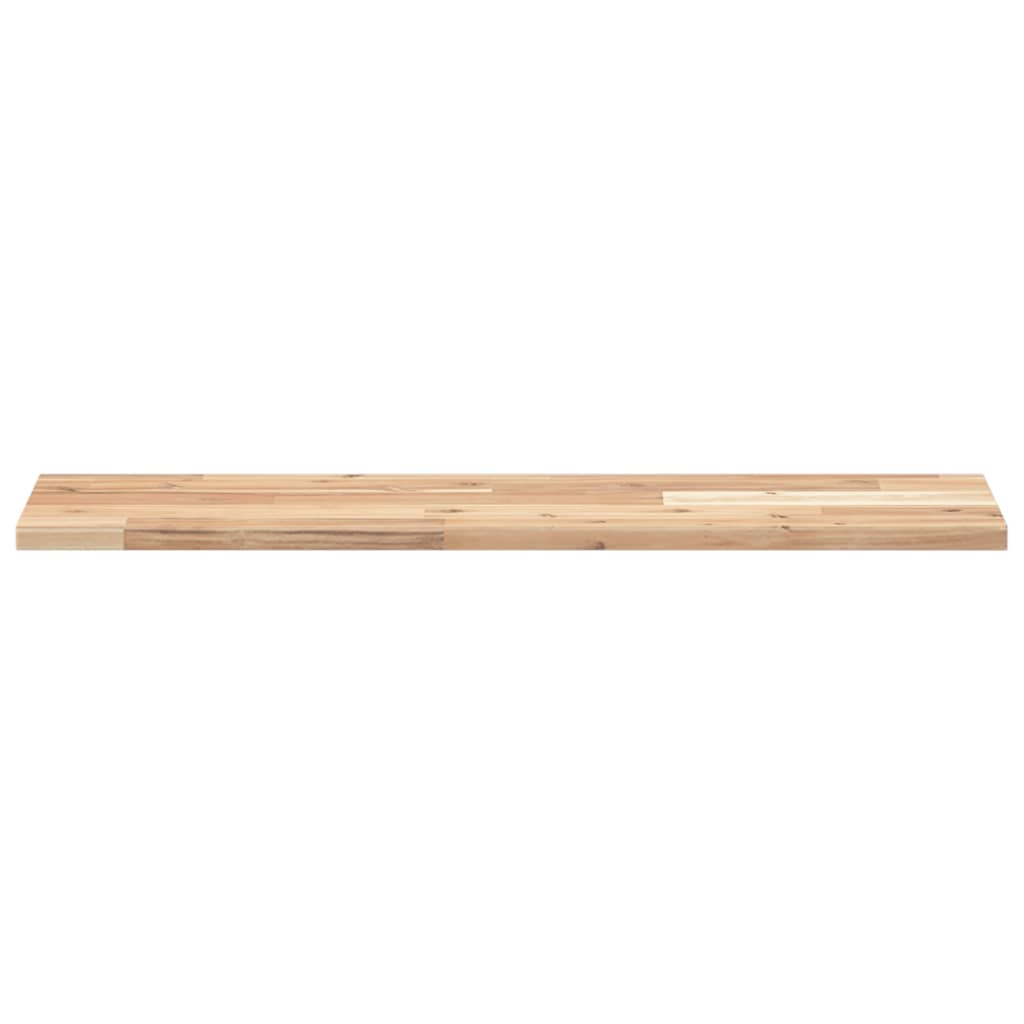 2 db kezeletlen tömör akácfa függőpolc 100 x 20 x 2 cm