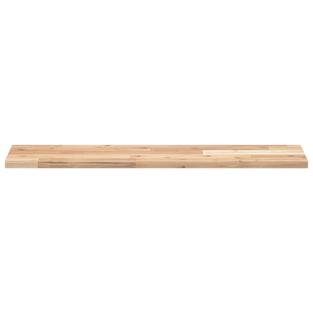 3 db kezeletlen tömör akácfa függőpolc 100 x 20 x 2 cm