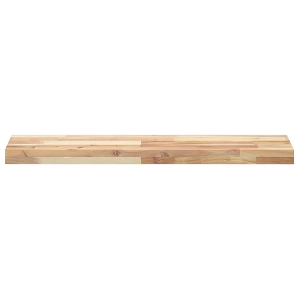 4 db kezeletlen tömör akácfa függőpolc 100 x 20 x 4 cm