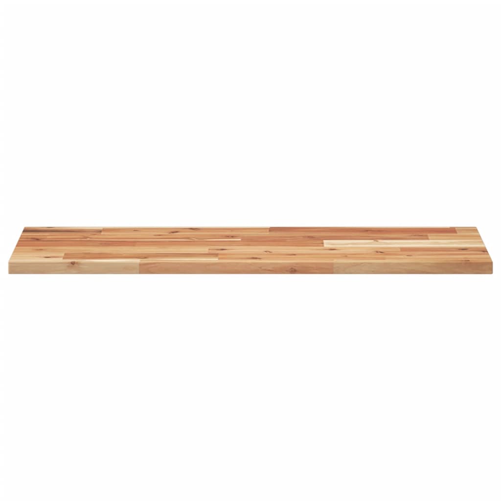 olajbevonatú tömör akácfa függőpolc 100 x 30 x 2 cm