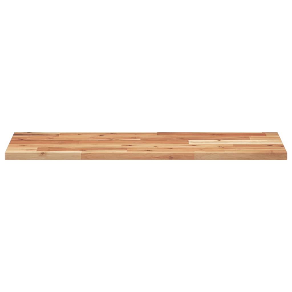4 db olajbevonatú tömör akácfa függőpolc 100 x 30 x 2 cm
