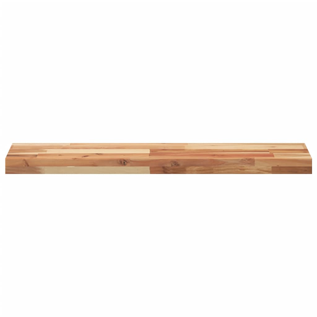 4 db olajbevonatú tömör akácfa függőpolc 100 x 20 x 4 cm
